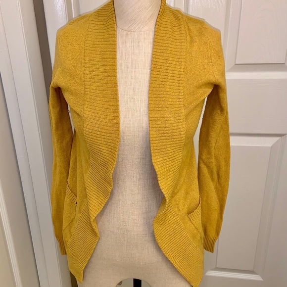 Urban Outfitters Sweaters - UO Staring at Stars Mustard Cardigan
